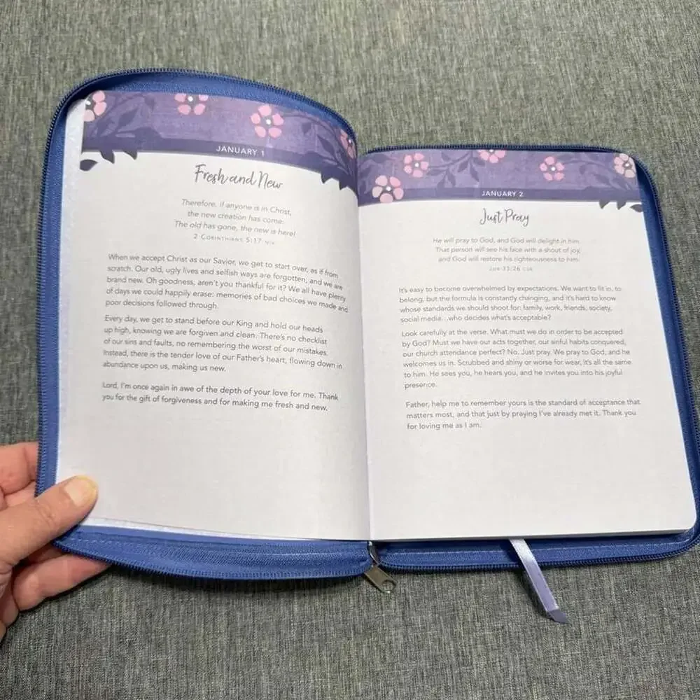 This is the Day 365 Daily Devotions Journal